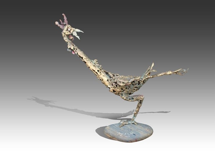 Dawn Resonance brass 70 x 26 x 60cm 2014