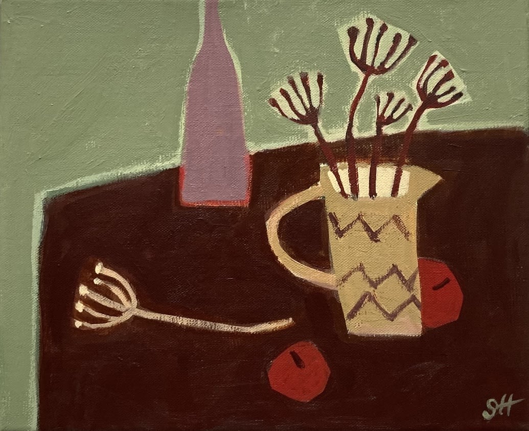 Gill Hamilton, Arrangement with Apples