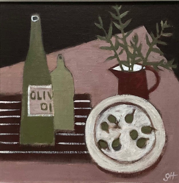 Gill Hamilton , Plate of Olives