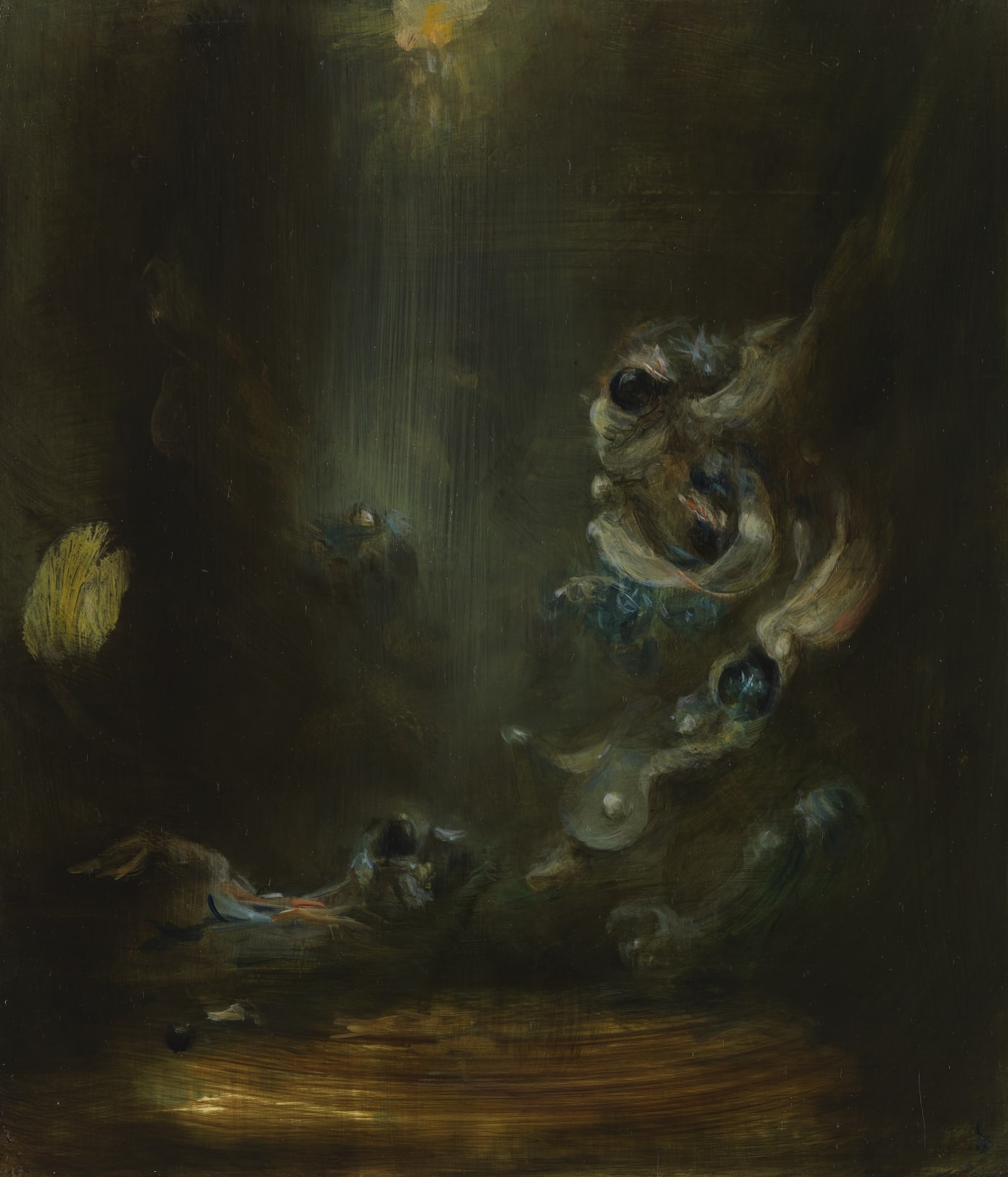 Pippa Gatty Elver, 2019, oil on linen on board, 26 x 30 cm