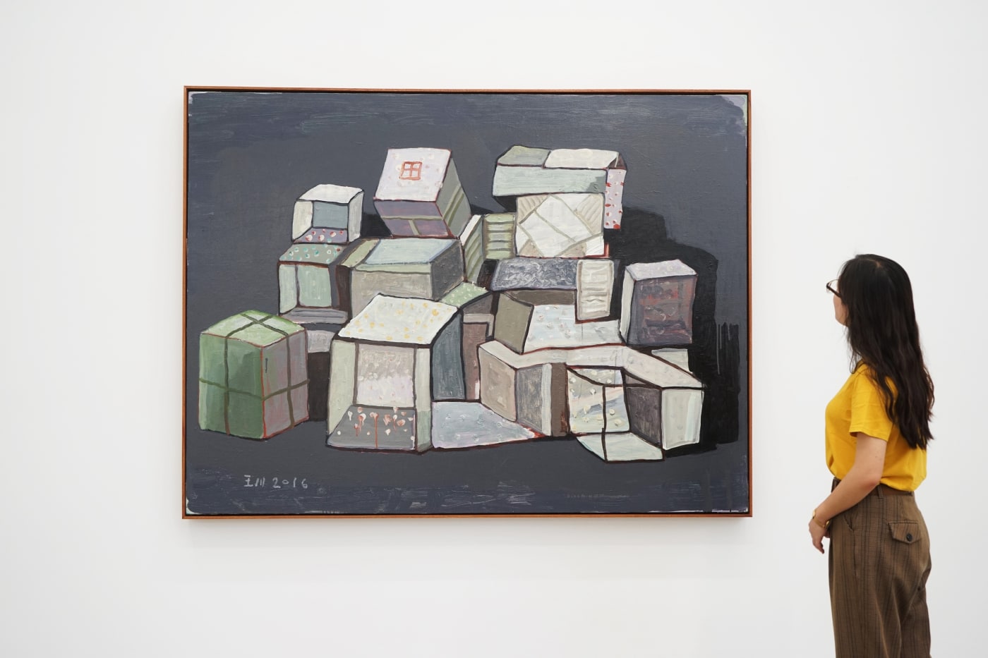 王川个展：条条-框框