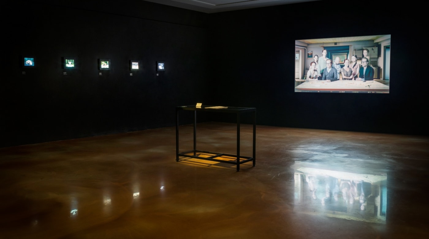 The Absence of Paterfamilias, 2017, Installation View, Barakat Contemporary