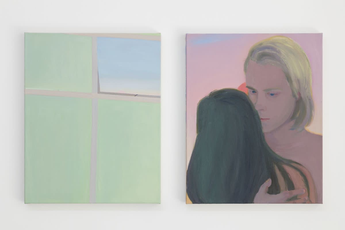 Xinyi Cheng 程心怡 | Baby's-breath | 2016, oil on linen 亚麻布油彩 | 50 x 80 cm. Courtesy: the artist 鸣谢:艺术家