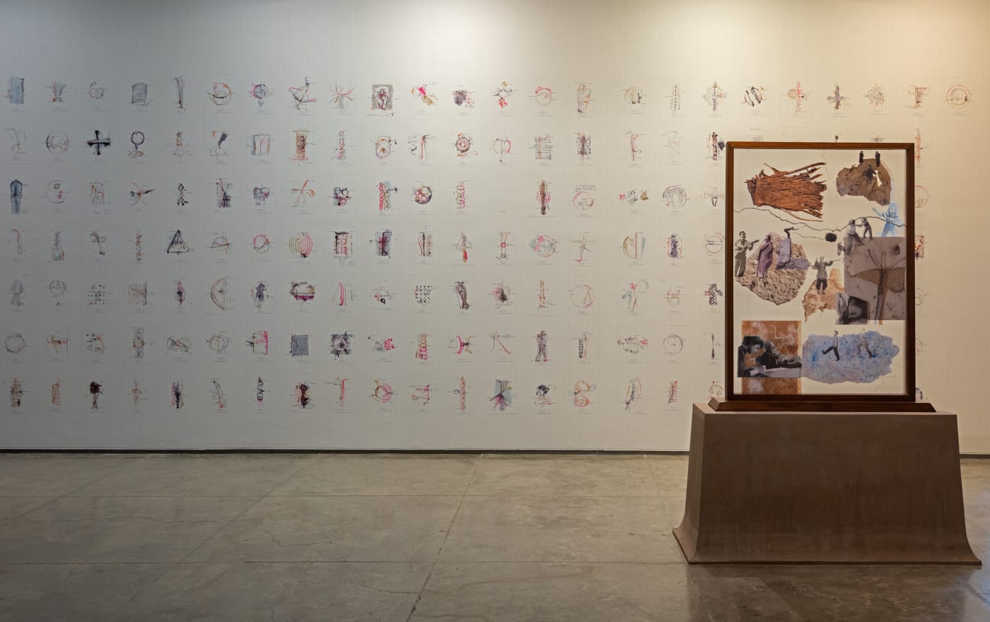 Jitish Kallat, Otherwhile, install view