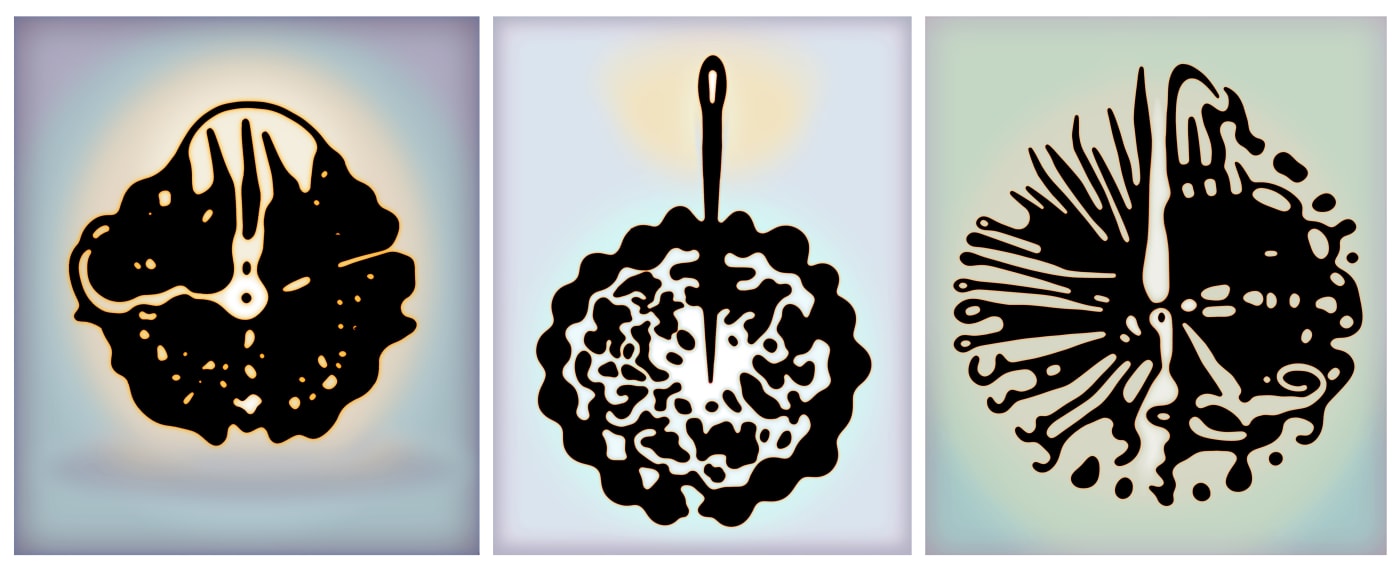 Anant Joshi Flower Clock, Curdling Milk, Porcupine and Pangolin, 2020 Work in progress - (final medium to be decided post lockdown period) Variable Size (display view)