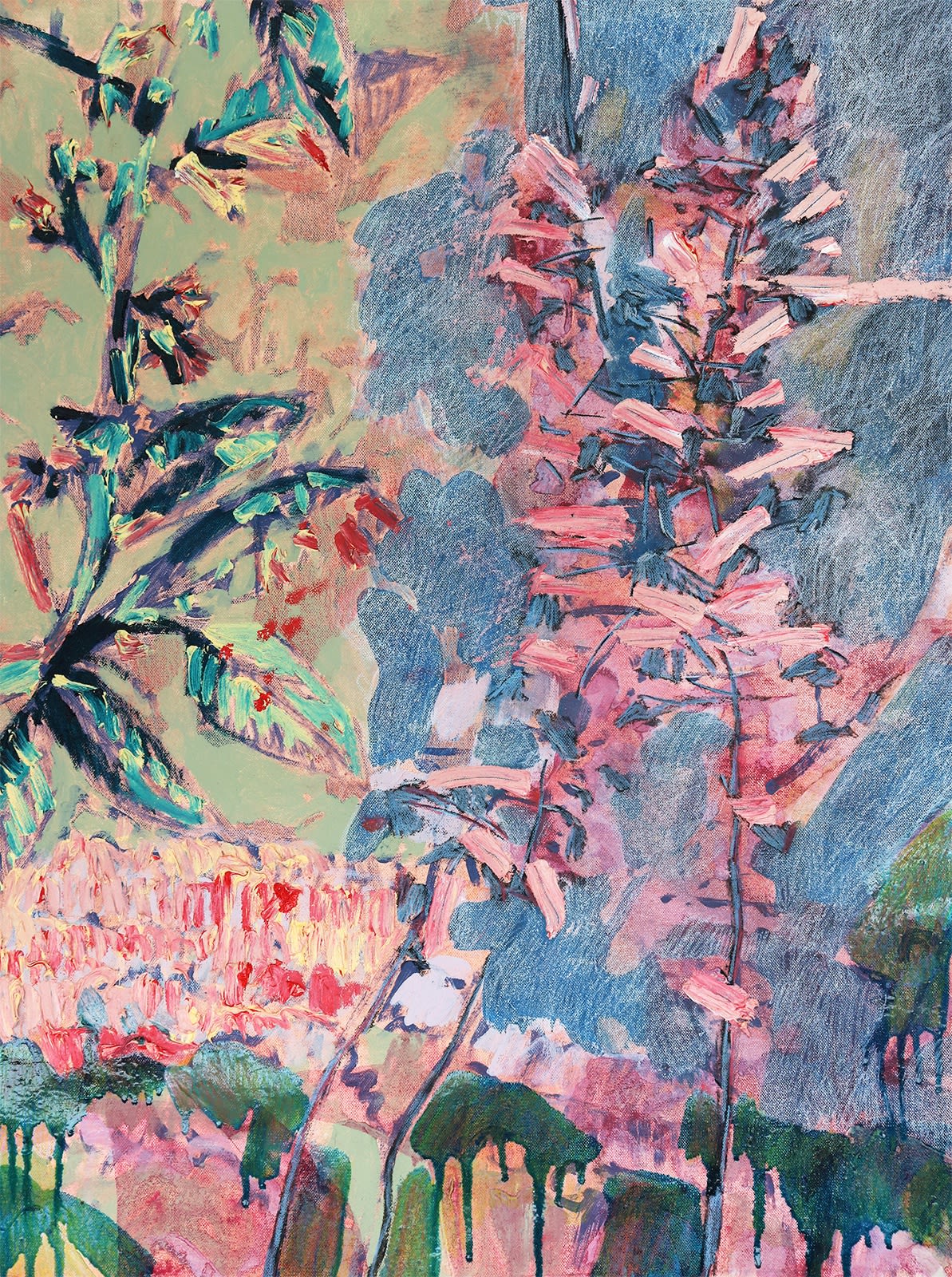 Amy Wright, The flowers are pressed so close their leave a mark, 2020