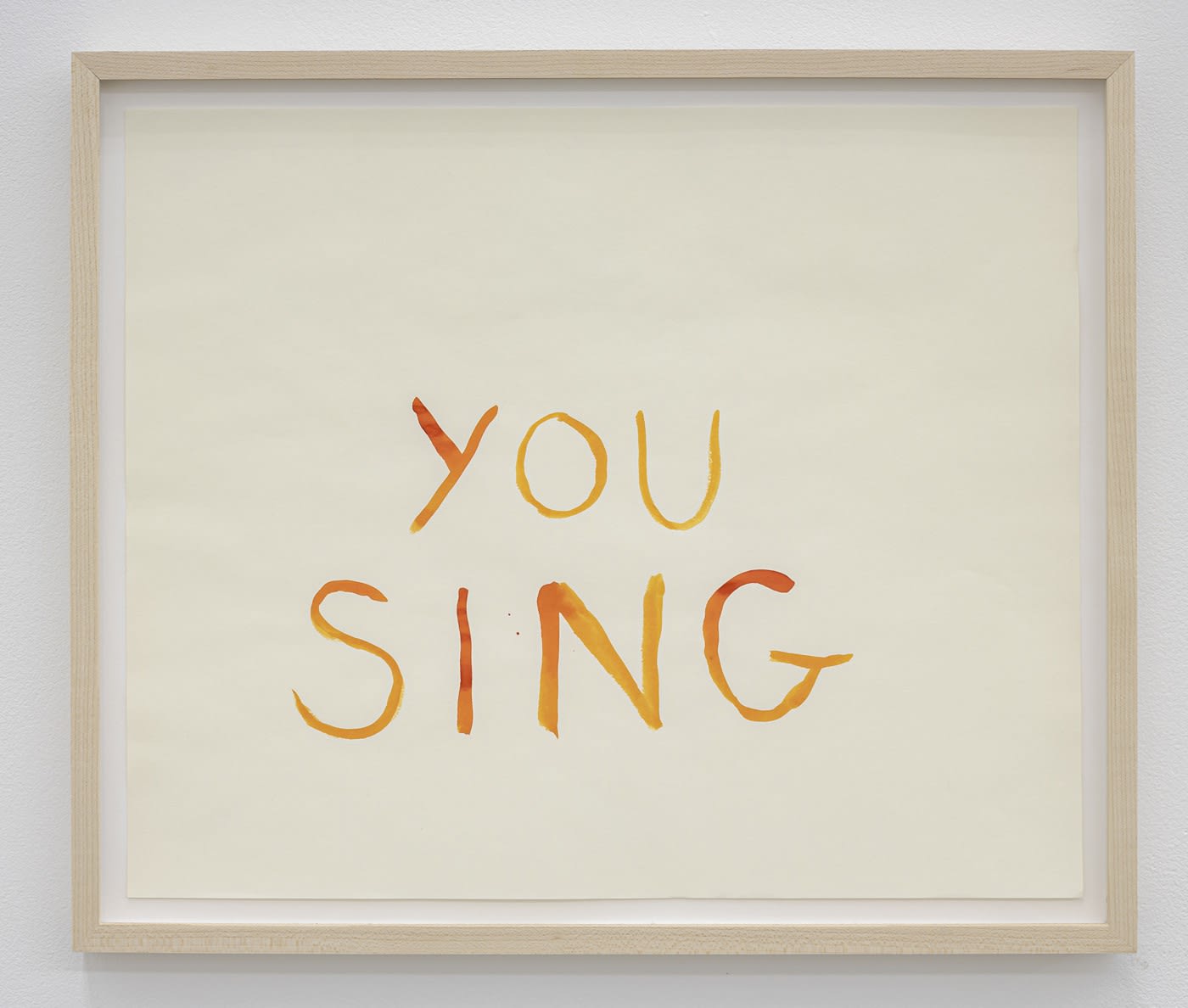Paintings, sculpture and works on paper