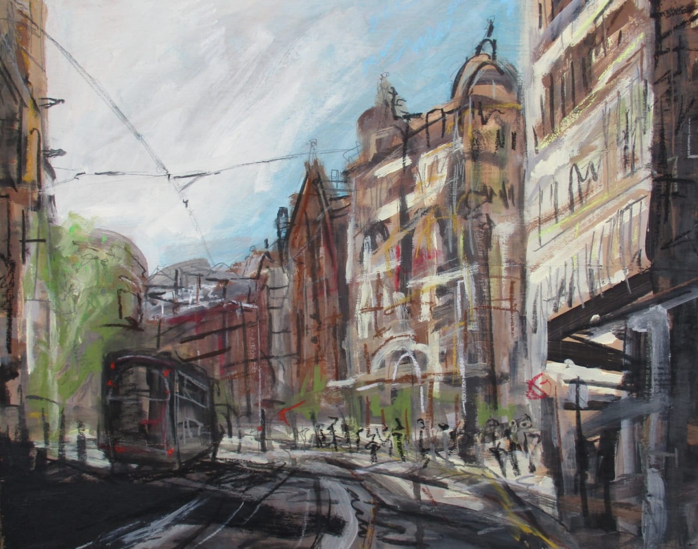 Matthew Thompson, Shade next to Manchester Town Hall
