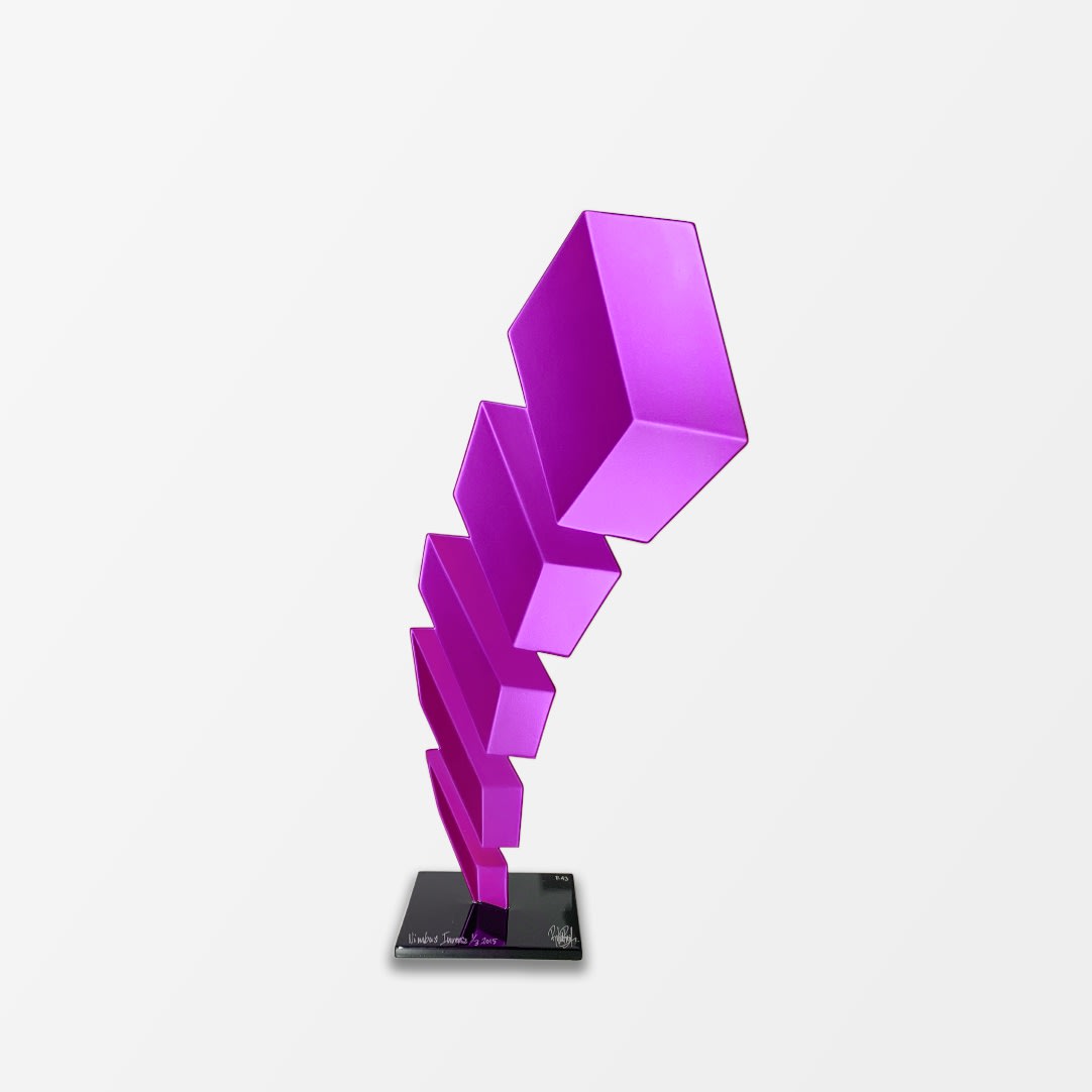Rafael Barrios, Nimbus Inversa (Magenta Opal), 2015