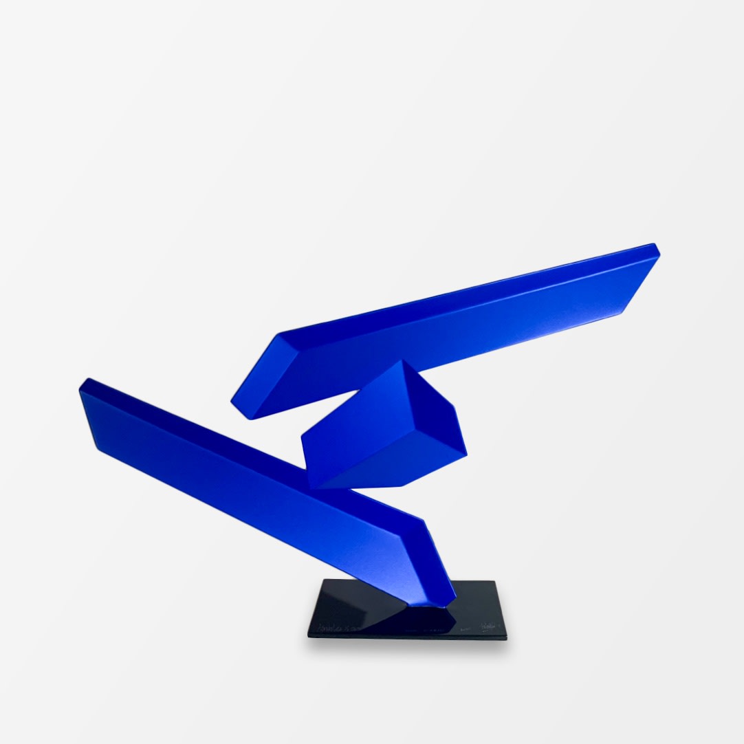 Rafael Barrios, Acrobatica (Iridescent Blue), 2015