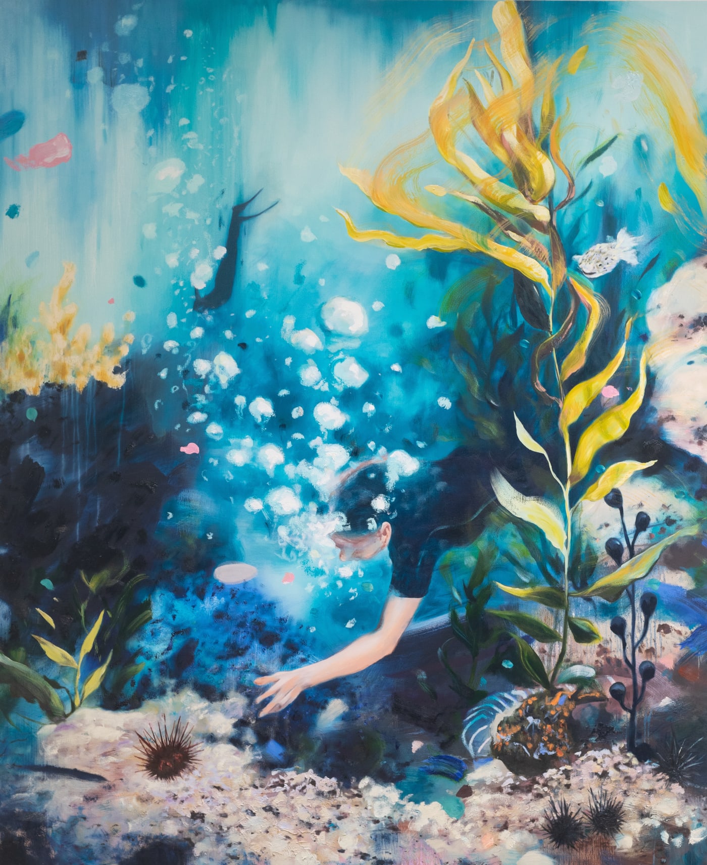 Chloe Ong, Into the Blue, 2022