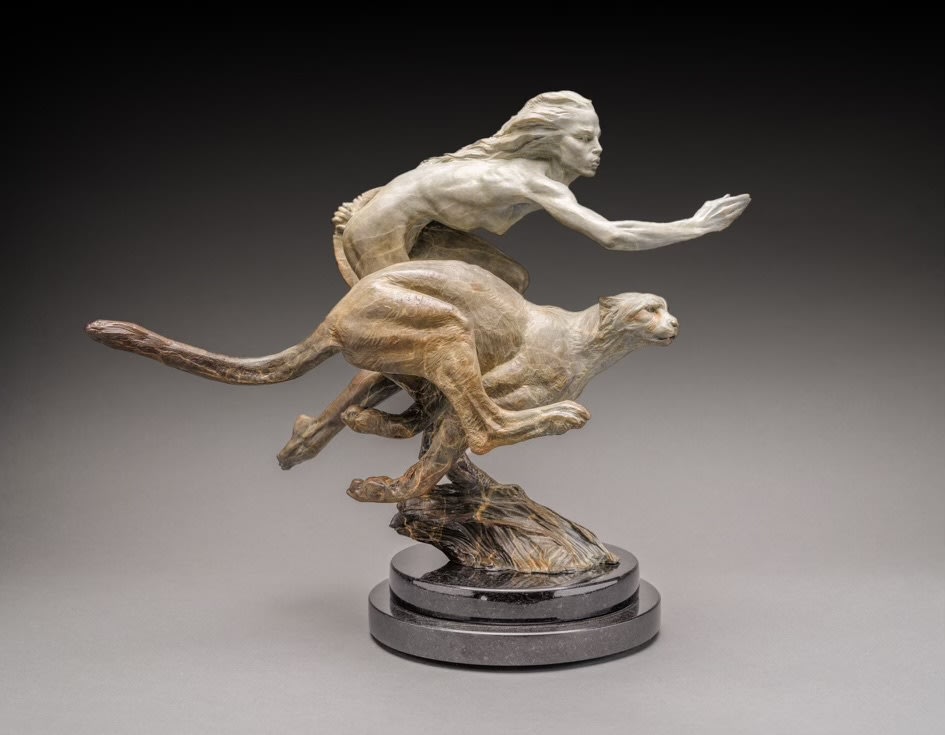 Richard MacDonald, NEW RELEASE: Diana & The Female Cheetah, Atelier, 2024