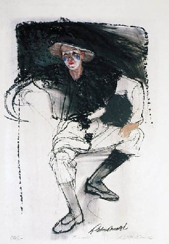 Richard MacDonald, Carroll Whiteface, Serigraph