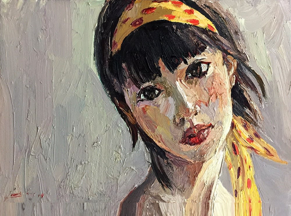 Chinese Girl - Xioaqin #2 by Jian Wang