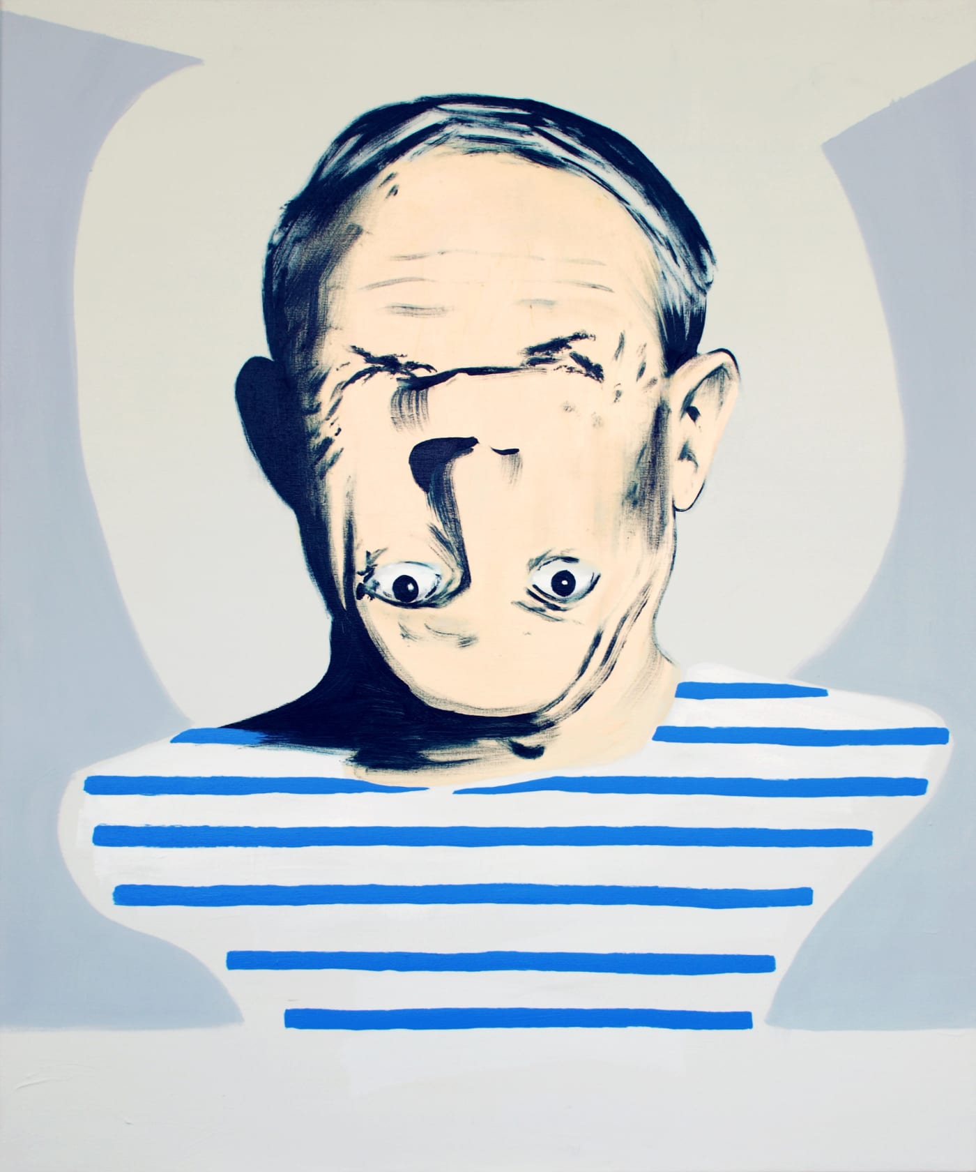 Darren Coffield, Being Pablo Picasso I, 2018 Acrylic on canvas, 92 x 76 cm