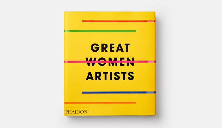 Great Women Artists, 2019 The most extensive fully illustrated book of women artists ever published, Great Women Artists reflects an era where art made by women is more prominent than ever. In museums, galleries, and the art market, previously overlooked female artists, past and present, are now gaining recognition and value. Featuring more than 400 artists from more than 50 countries and spanning 500 years of creativity, each artist is represented here by a key artwork and short text. This essential volume reveals a parallel yet equally engaging history of art for an age that champions a greater diversity of voices. £39.95