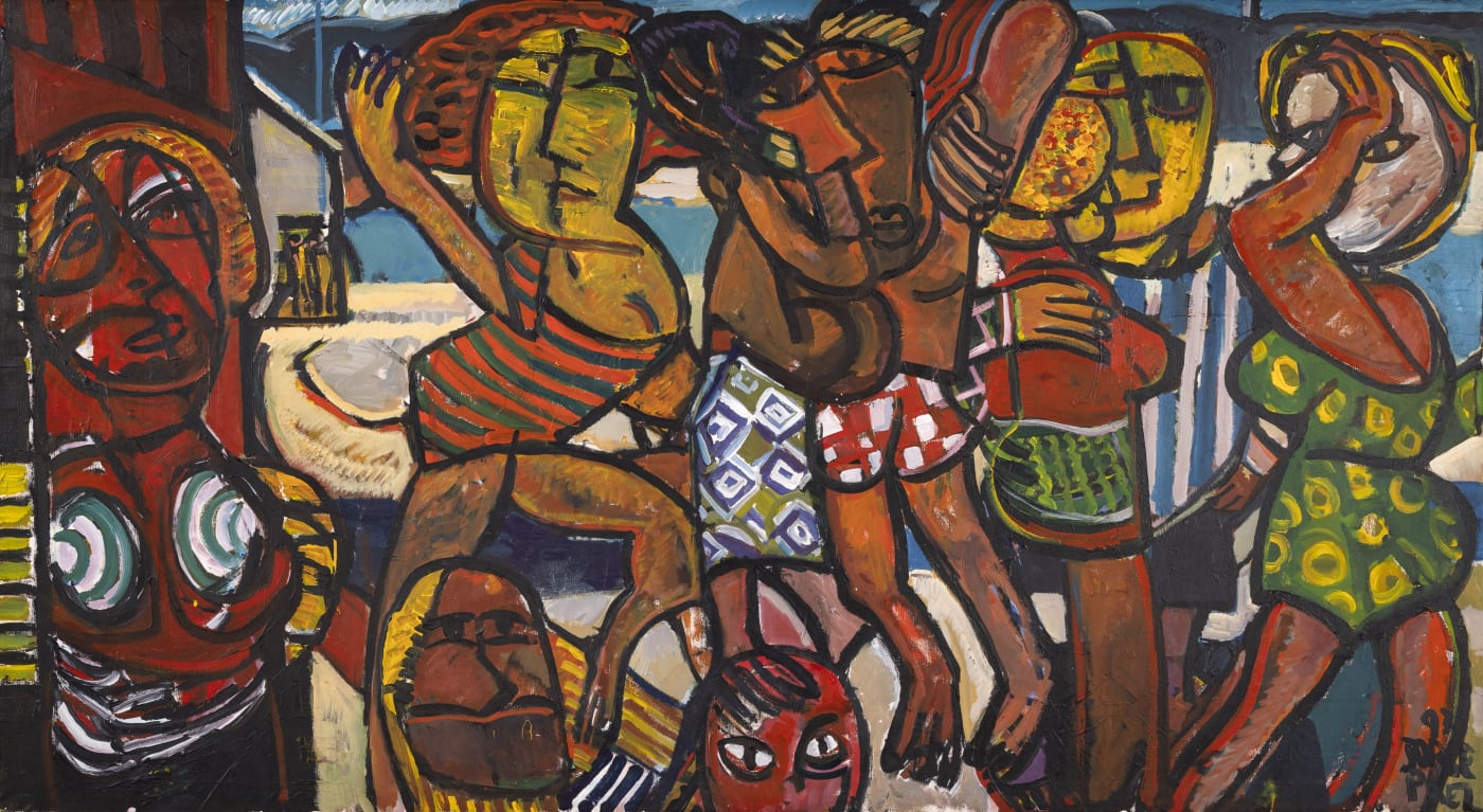 Jorge Páez Vilaró Bañistas en la playa, 1993