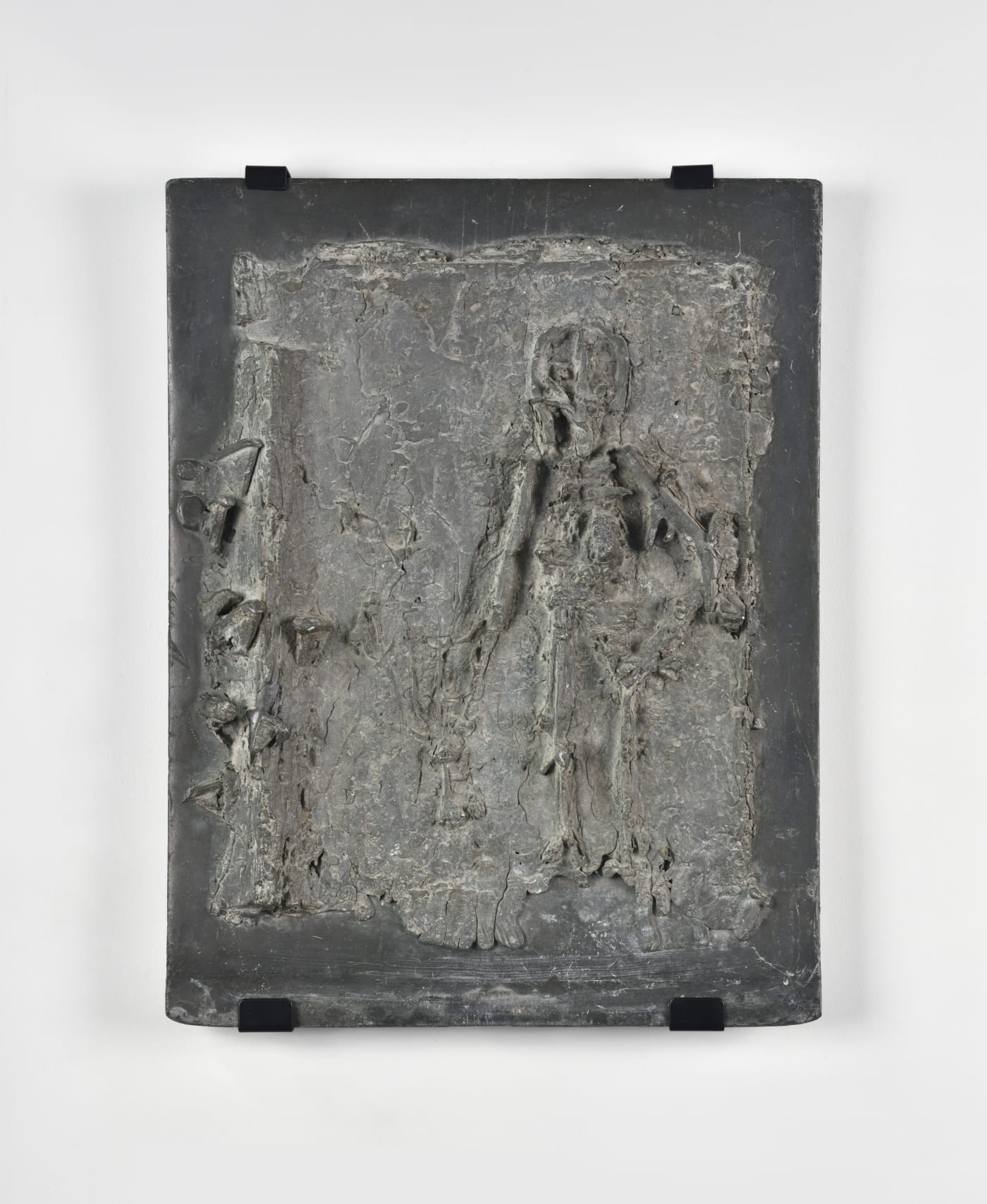 Germaine Richier Eve au jardin d'Eden, 1953-1954 Plomb gravé Lead sculpture Unique h 52 x w 40,5 x d 5,5 cm h 20.47 x w 15.75 x d 1.97 in