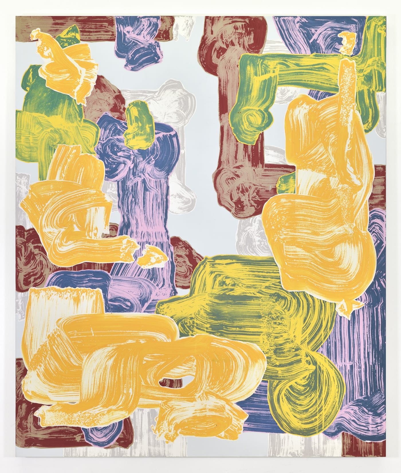 Pablo Tomek Untitled, 2022 Acrylique sur toile Acrylic on canvas 180 x 150 cm 70 7/8 x 59 1/8 in ©Photo: Rebecca Fanuele