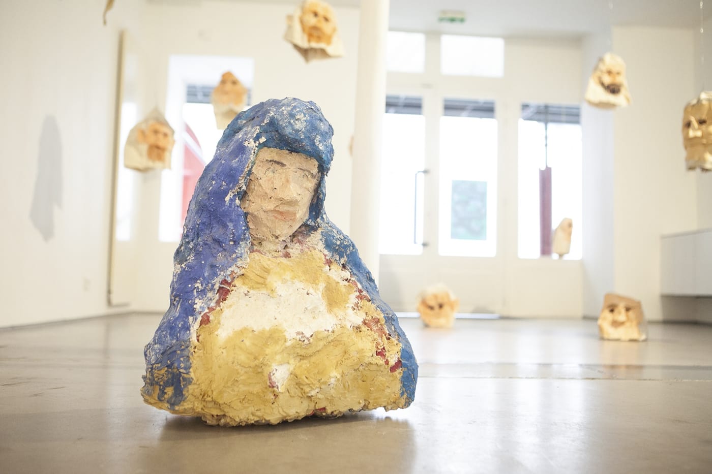 Exhibition view from the installation in the Frontspace "ROME" by Cate Giordano.