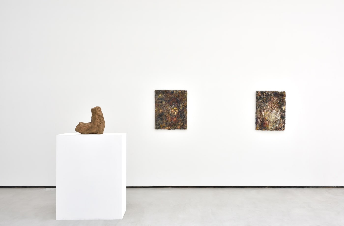 "Eugène LEROY / William TUCKER: ou l'incarnation du voir. © Photo: Rebecca Fanuele.