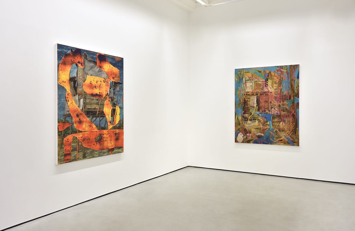Vue de l'exposition "Bêtaverse", de Julien des Monstiers. © Photo: Rebecca Fanuele.
