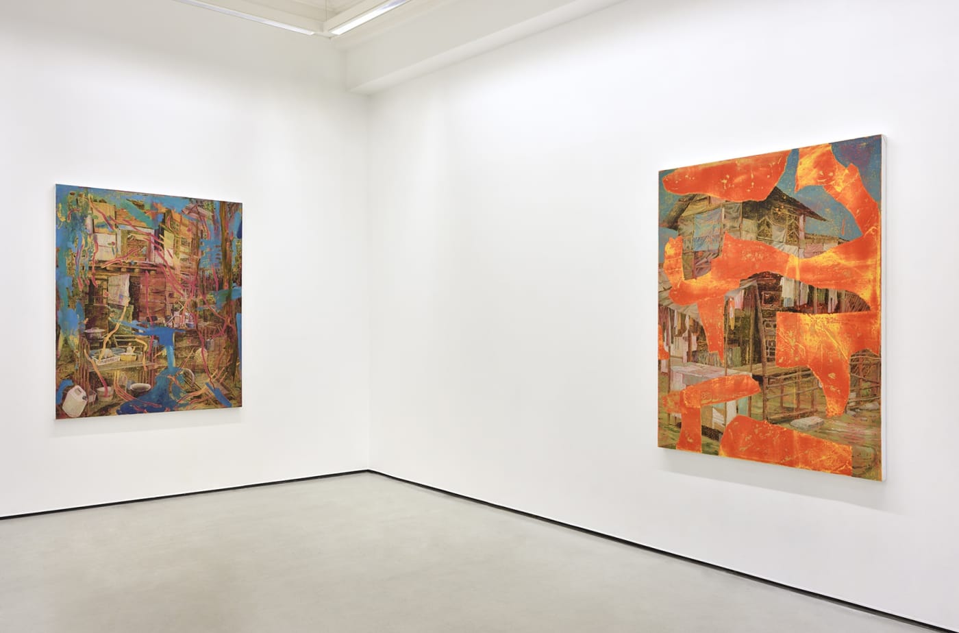 Vue de l'exposition "Bêtaverse", de Julien des Monstiers. © Photo: Rebecca Fanuele.