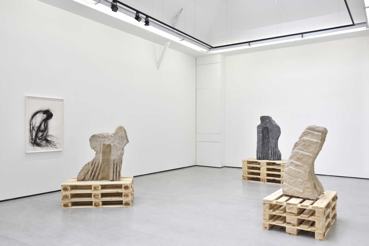 Eugène Dodeigne : sculptures et fusains