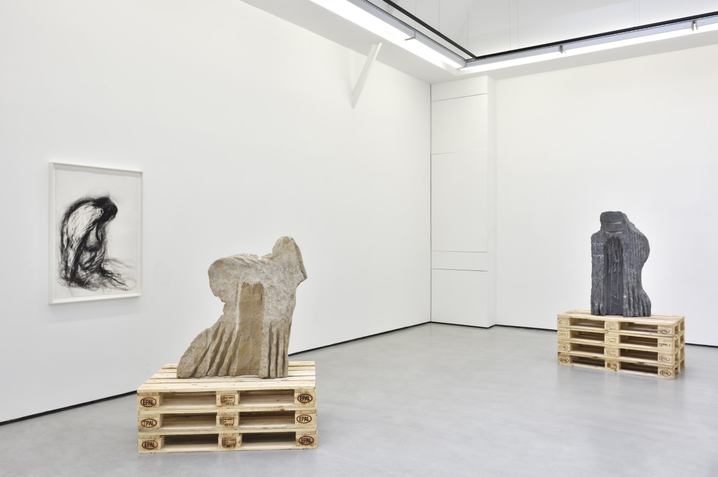 Eugène Dodeigne : sculptures et fusains