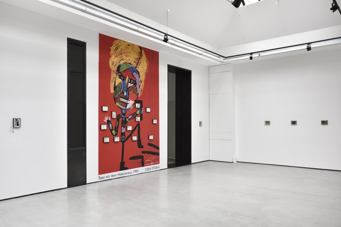 Vue de l'exposition " Ceija Stojka, Such a long journey ", Galerie Christophe Gaillard, Paris, 2024. © Photos : Rebecca Fanuele.