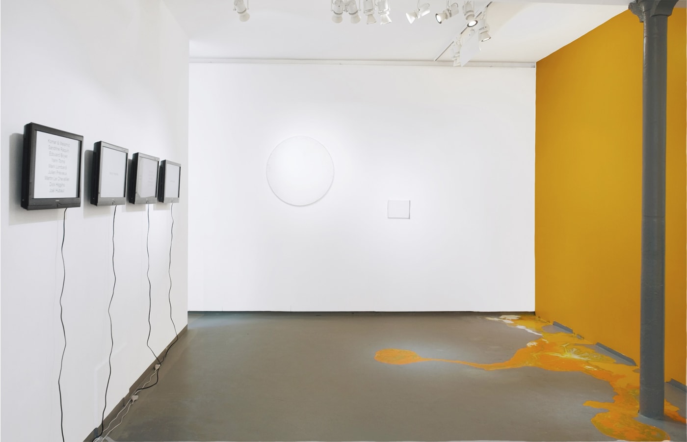 The title as the curator's art piece With Isabelle LE MINH, Jill MILLER, Miguel Angel MOLINA, Claude RUTAULT and Karin SANDER