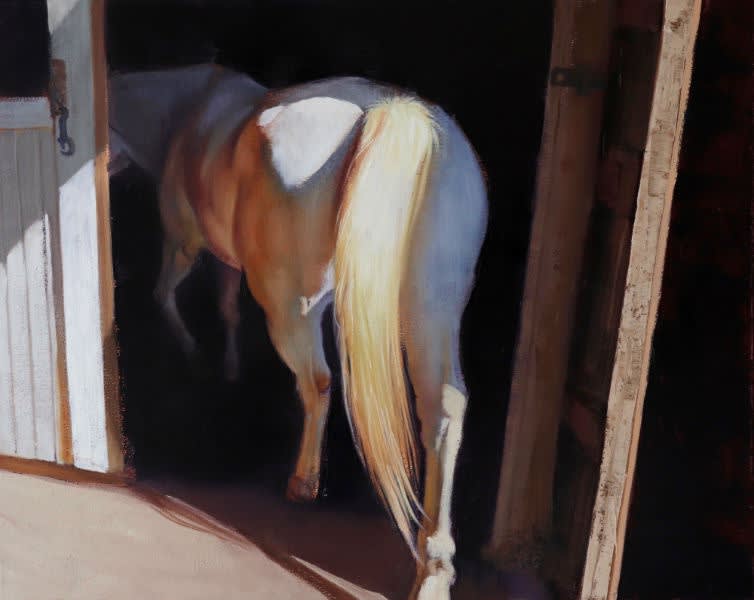 Nicolas Sanchez - The Return - 2019 - olieverf op doek - 61 x 76 cm