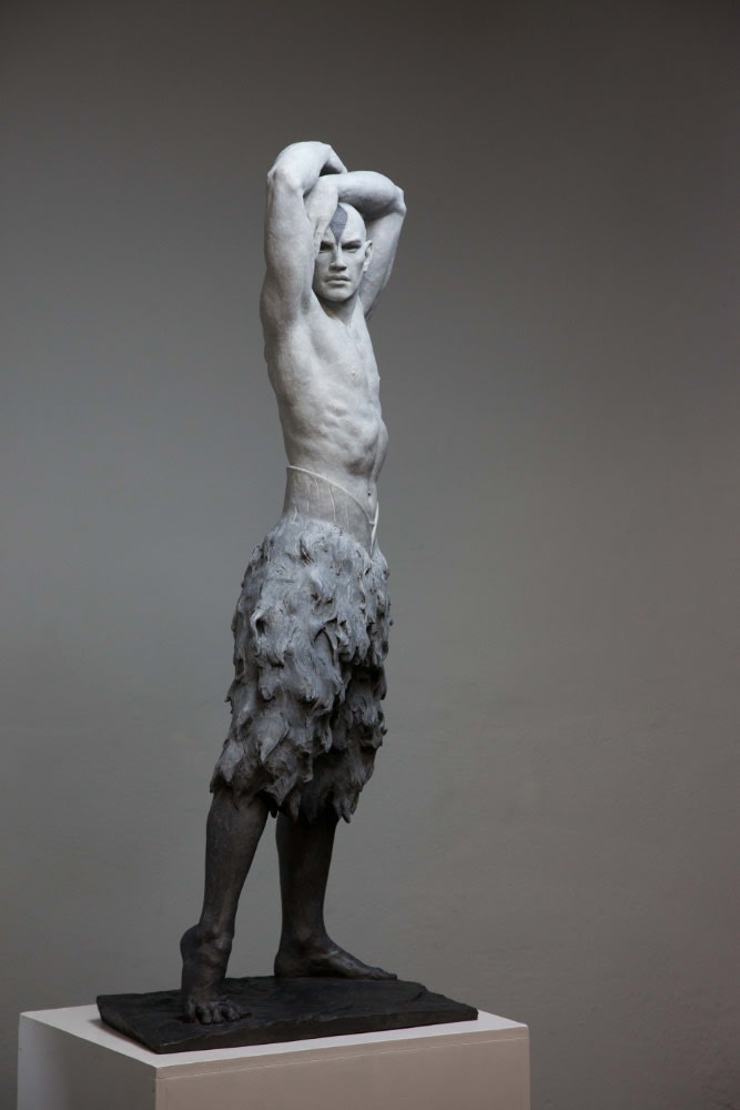 The Great Swan - 2018 - gepatineerd brons - 133 x 53 x 37 cm