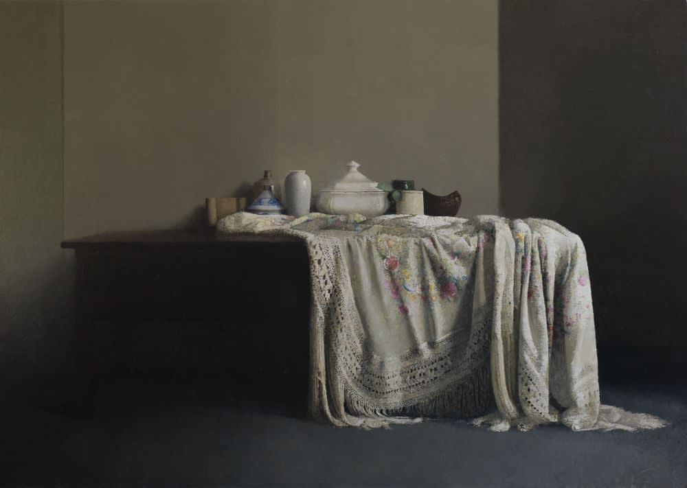 Pedro Escalona - Mantón II - 2018 - Olieverf op canvas - 170 x 120 cm