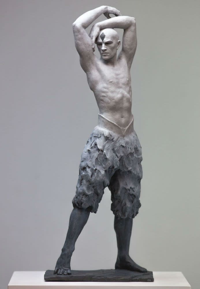 Coderch & Malavia - The White Swan - 2017 - gepatineerd brons - 62 x 25 x 15 cm