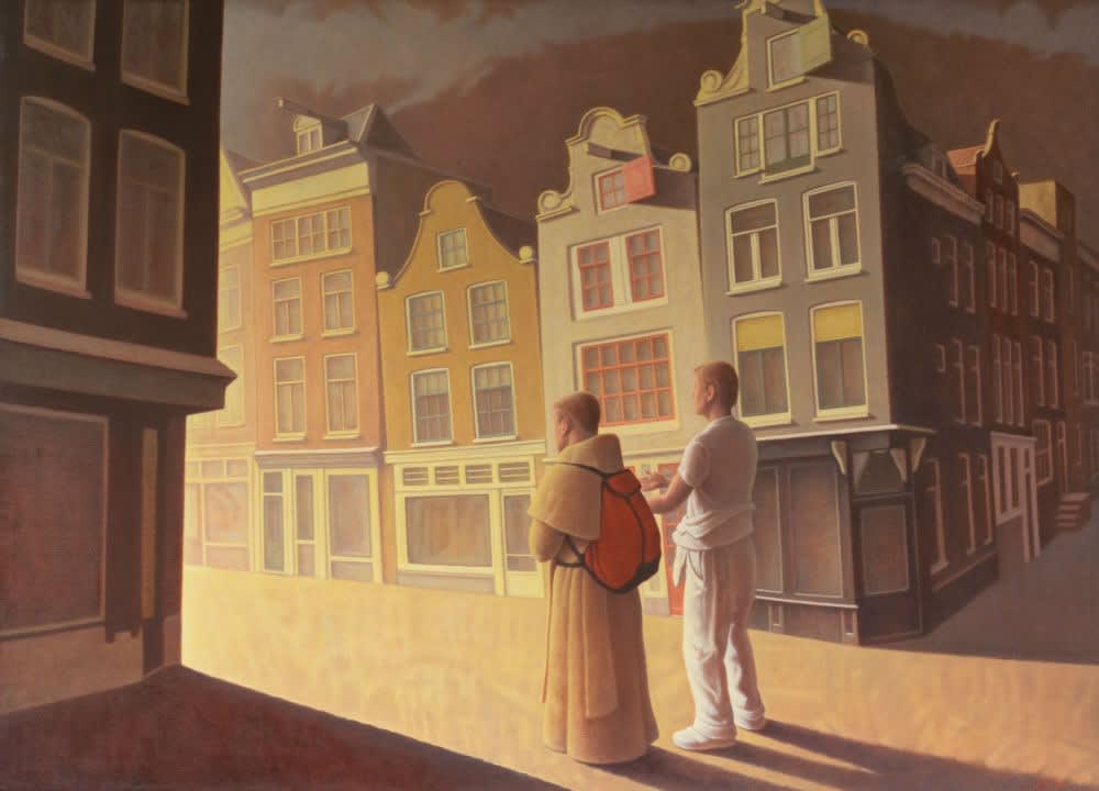 Kik Zeiler - Runstraat - 2017 - olieverf op doek - 68 x 93 cm