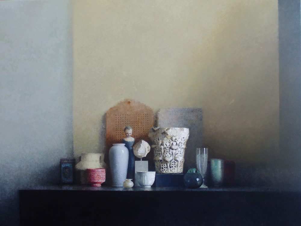 Pedro Escalona - Capitel - 2017 - olieverf op doek - 116 x 89 cm