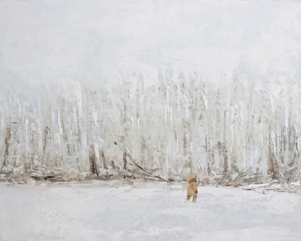 Nicolas Sanchez - Escape - 2017 - olieverf op doek - 61 x 76 cm