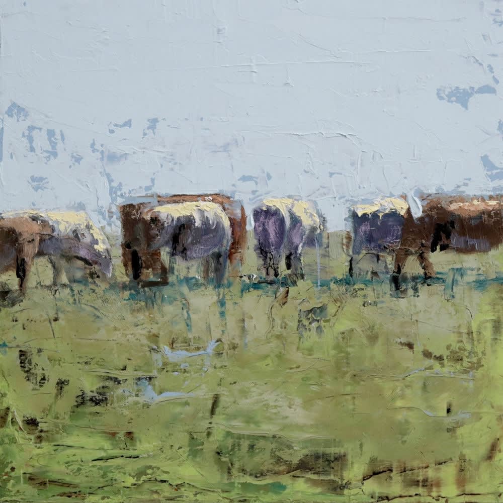 Nicolas Sanchez - Midwest dreams (I) - 2017 - olieverf op paneel - 20 x 20 cm