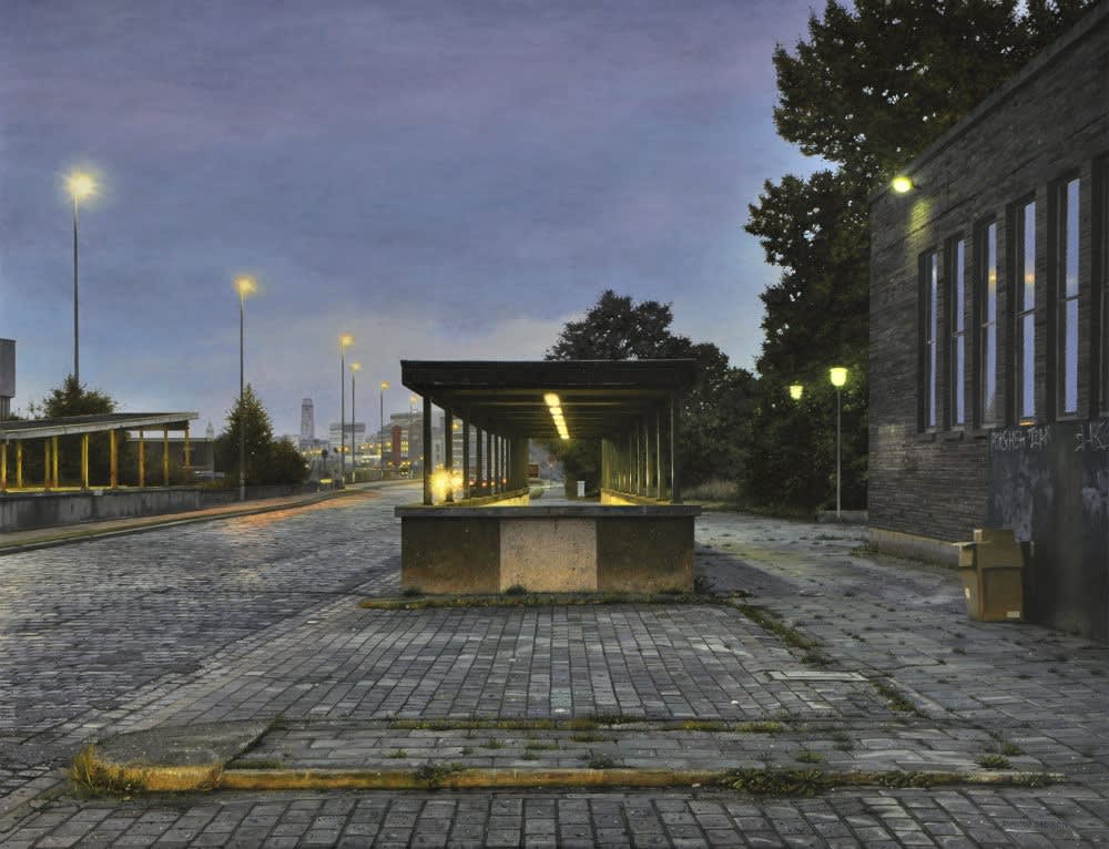 Dimitri Desiron - South Route - 2016 - olieverf op doek - 50 x 65 cm