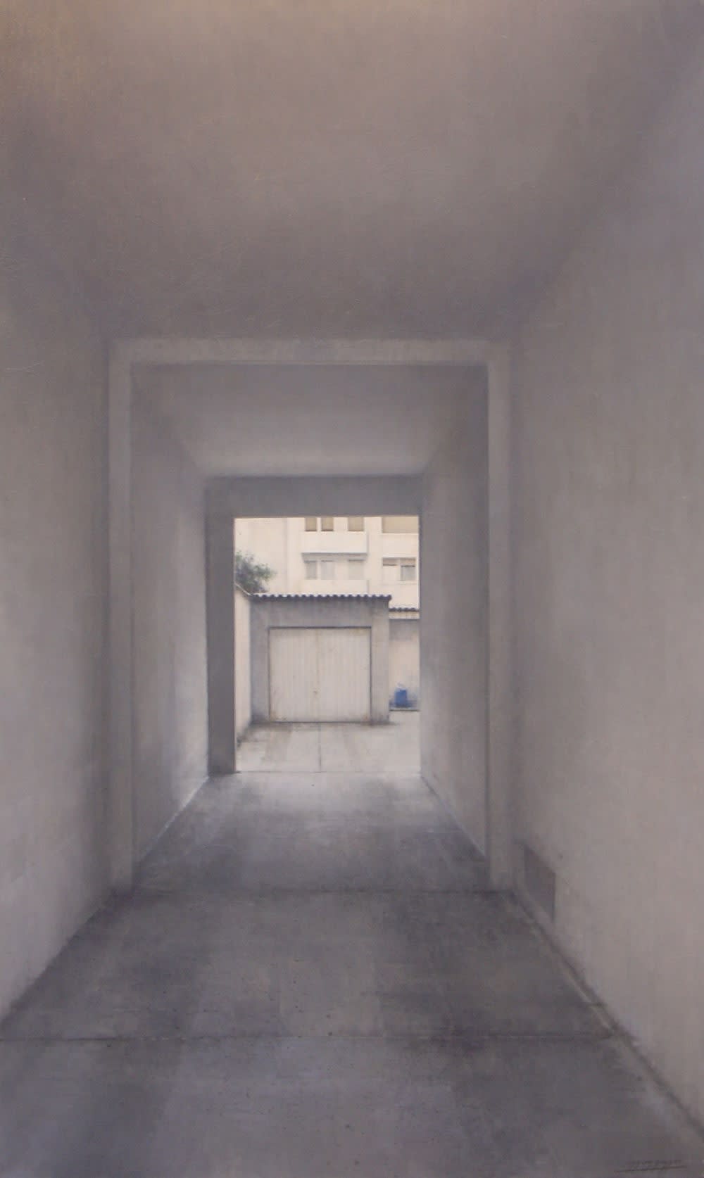 Pasadizo - 2015 - olieverf op paneel - 100 x 60 cm