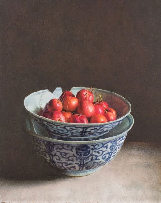 Erkin - Malus - 2015 - olieverf op masoniet - 31 x 25 cm