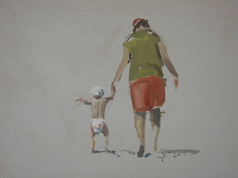 Robert Vorstman - Peuter - 2015 - olieverf op paneel - 30 x 40 cm
