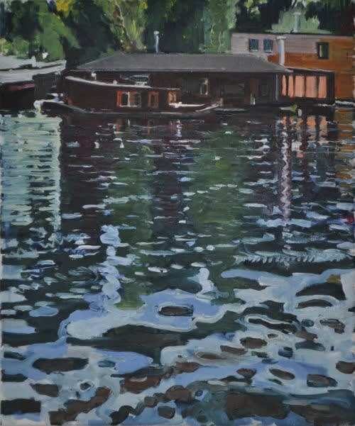 Harm Belt - Amstel - 2014 - olieverf op doek - 60 x 50 cm