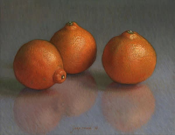 Jaap Roose - Minneola - 2014 - olieverf op paneel - 21 x 27 cm