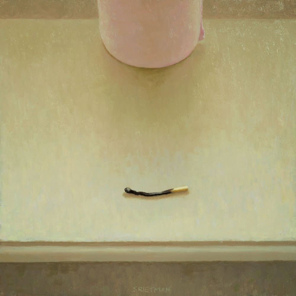 Stijn Rietman - Lucifer - 2014 - olieverf op masoniet - 19.6 x 19.6 cm