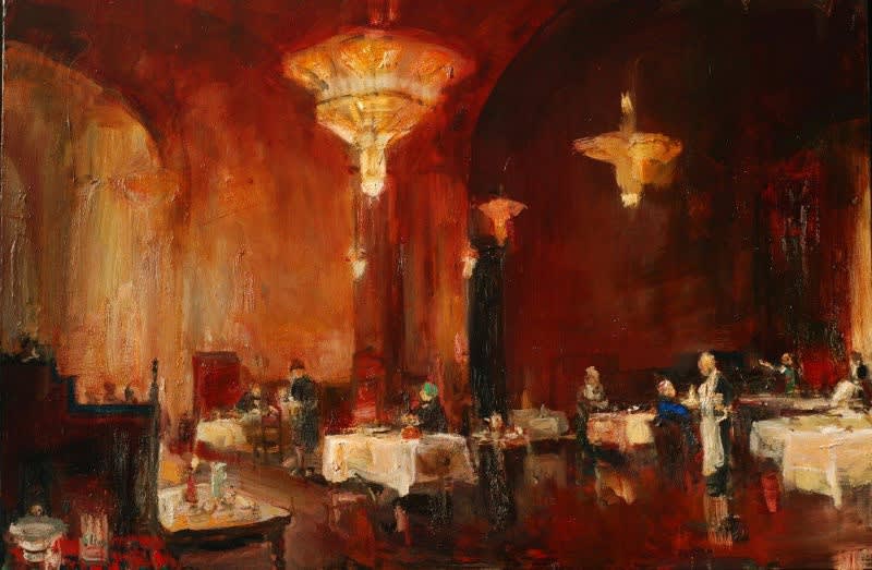 Douwe Elias - Americain - 2014 - olieverf op doek - 100 x 150 cm
