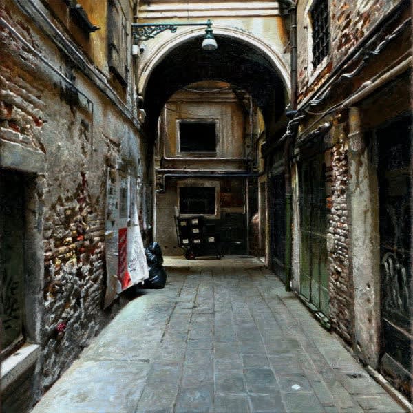 Jan Maris - Parangon II - 2014 - olieverf op doek - 50 × 50 cm