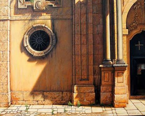 Iglesia de Goyeneche - 2014 - olieverf op doek - 40 x 50 cm