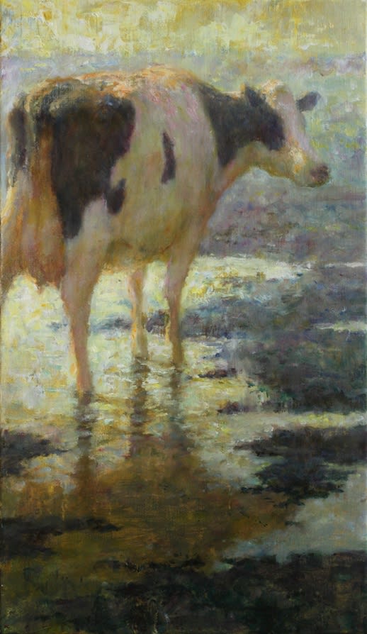 Karel Buskes, Koe, nat land, 2014